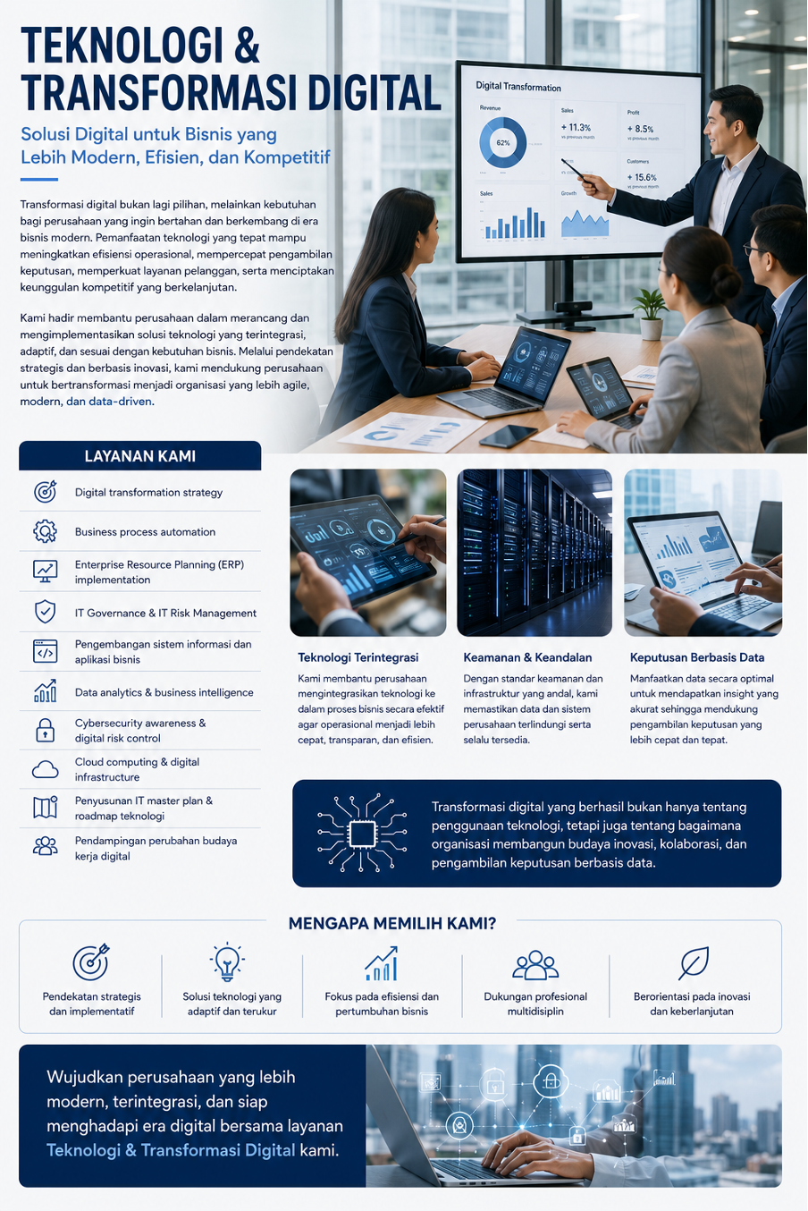 TEKNOLOGI & TRANSFORMASI DIGITAL